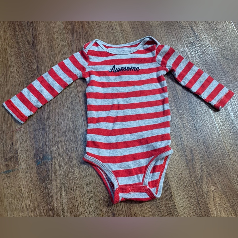 Baby Boy Long Sleeve Onesie